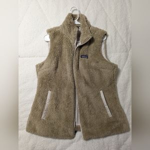 Patagonia Women's Los Gatos Fleece Vest, Size XL, Khaki